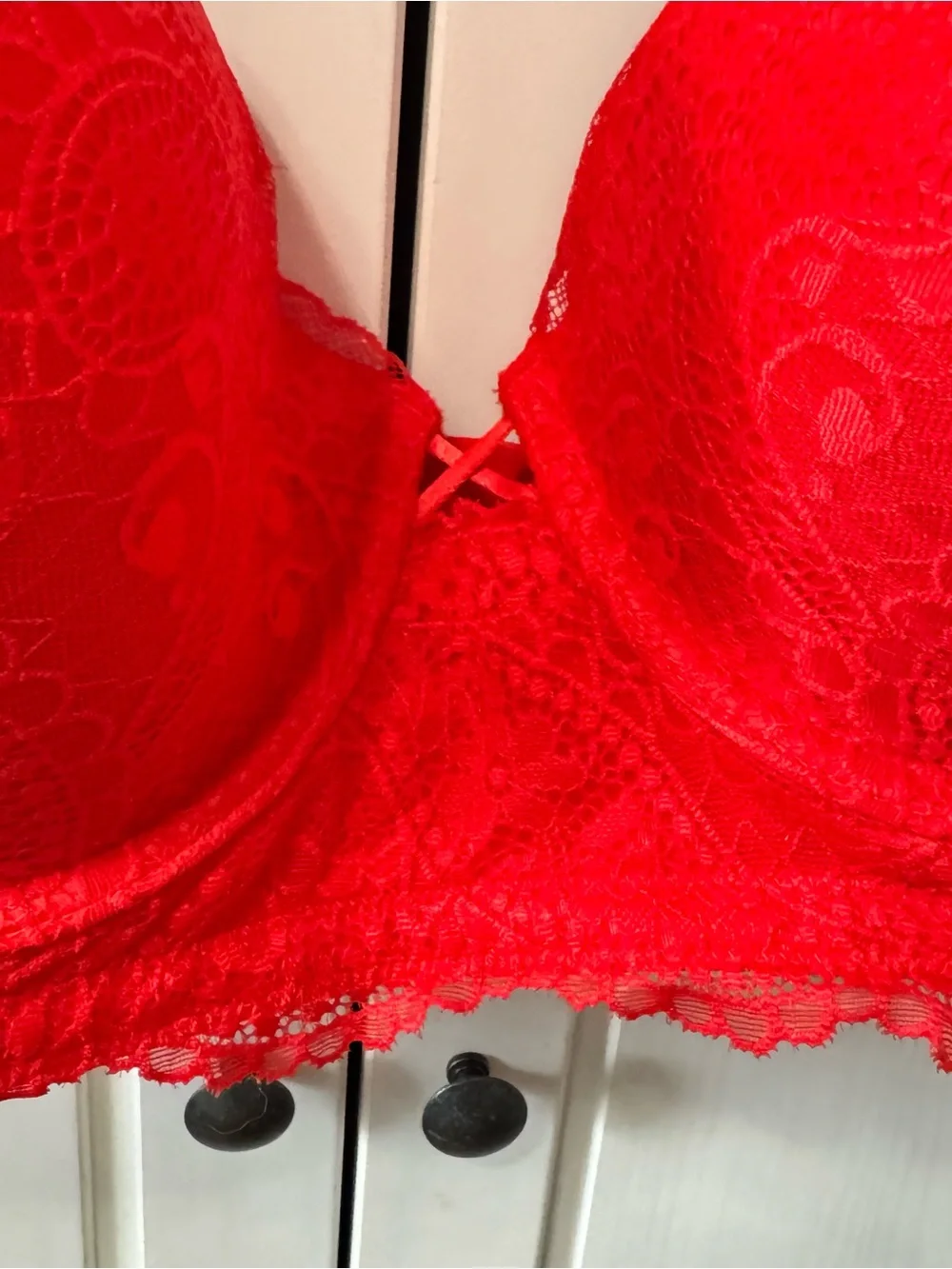 Aerie Real Power Paisley Lace Strappy Balconette Bra 40DD - Picture 5 of 8